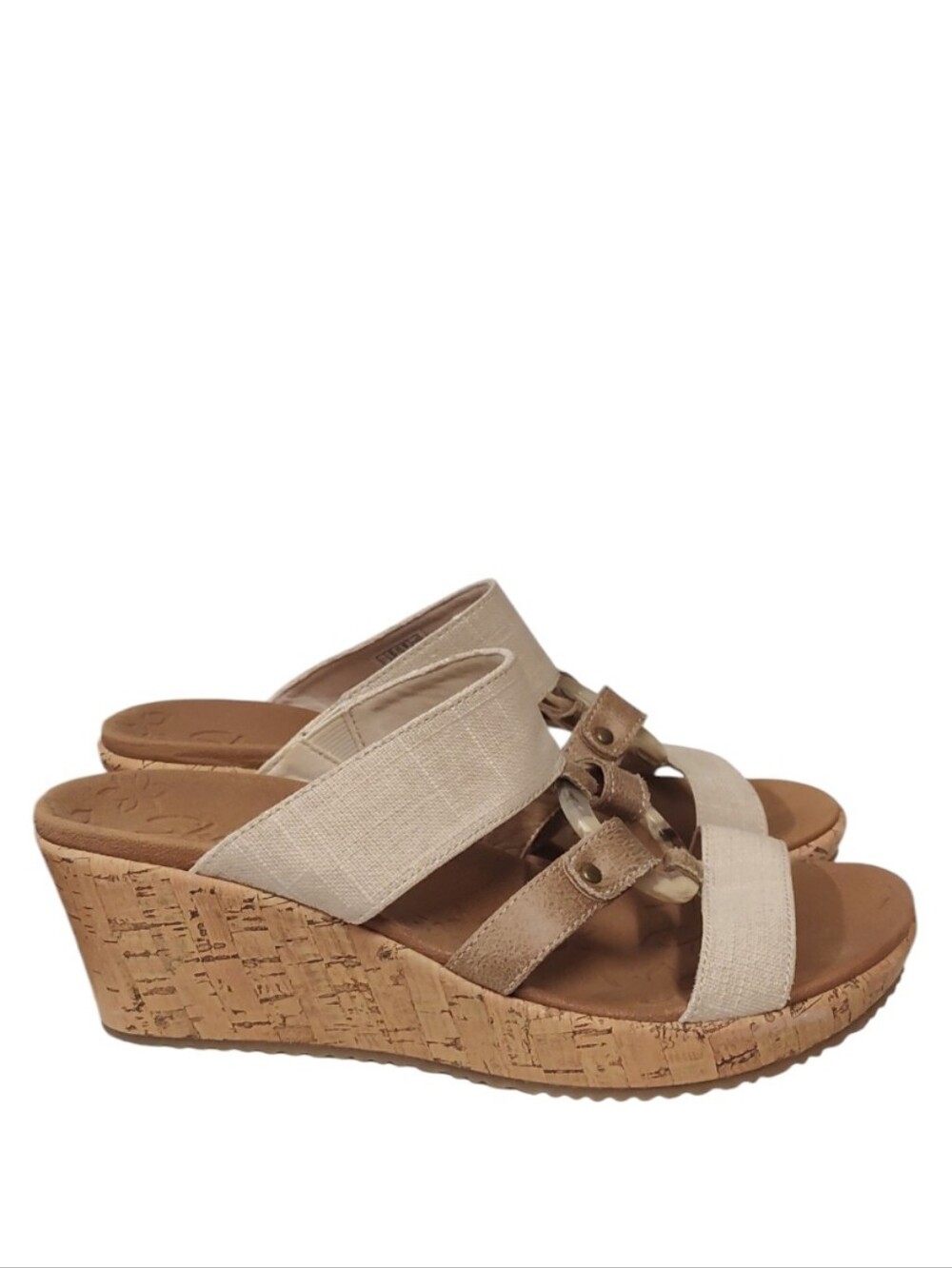 Skechers Women's Beverlee-Sail Away Wedge Sandals Size 7